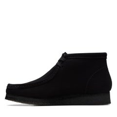 Clarks Wallabee Boot Black Sde - Men's