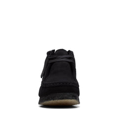 Clarks Wallabee Boot Black Sde - Men's