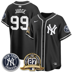 NYY 2026 Black Out Style Vapor Limited Jersey - All Stitched