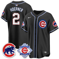 CHC 150th Anniversary Black Out Style Vapor Premier Limited Jersey - All Stitched