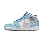 Air Jordan 1 Mid 'French Blue Fire Red'