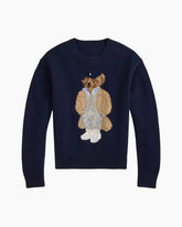 Women's Sweater with Bear Design