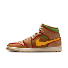 Air Jordan 1 Mid SE "Cheeseburger" - Men's