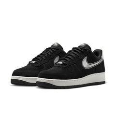 Nike Air Force 1 Low '07 LV8 "Black Sail Embroidered Swoosh" - Men's