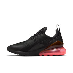 Nike Air Max 270 Black Hot Punch - Men's