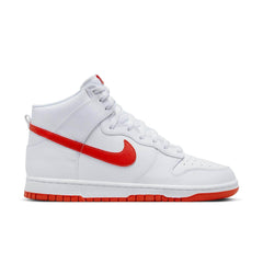 Nike Dunk High White "Picante Red" - Men's