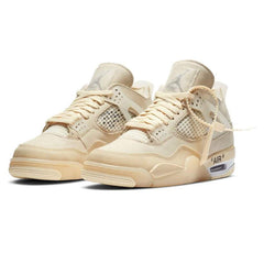 Air Jordan 4 x Off-White 'Sail'