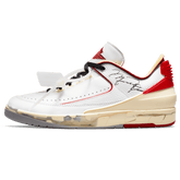 Air Jordan 2 Low x Off-White 'White Red'