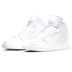 Air Jordan 1 Mid 'Triple White' (2022)