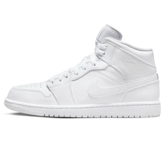 Air Jordan 1 Mid 'Triple White' (2022)