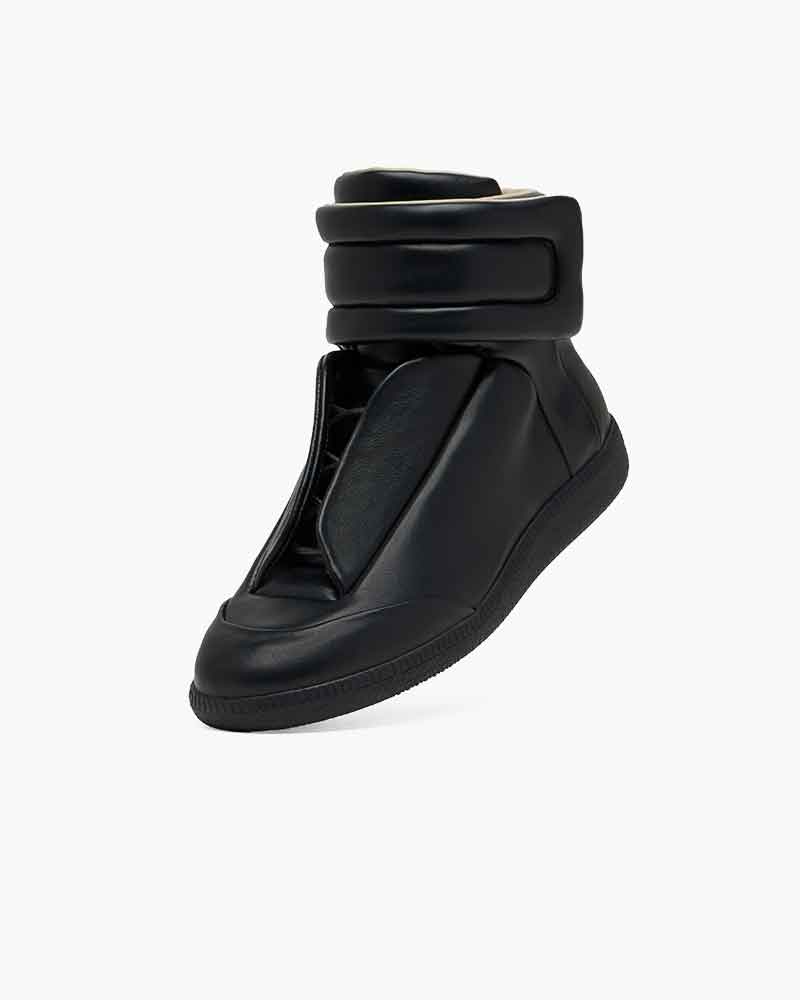 Men's Avant-Garde Style Hidden Lace High-Tops