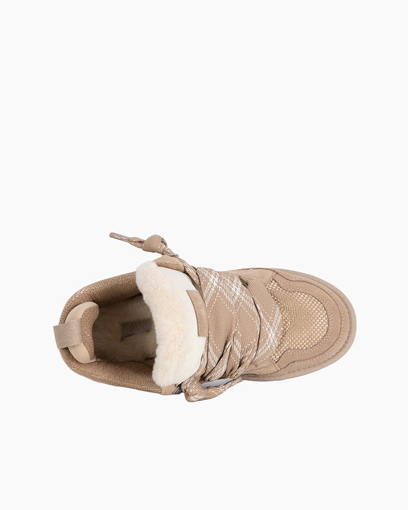 Women's Warm Plush-Lined Chunky Lowmel
