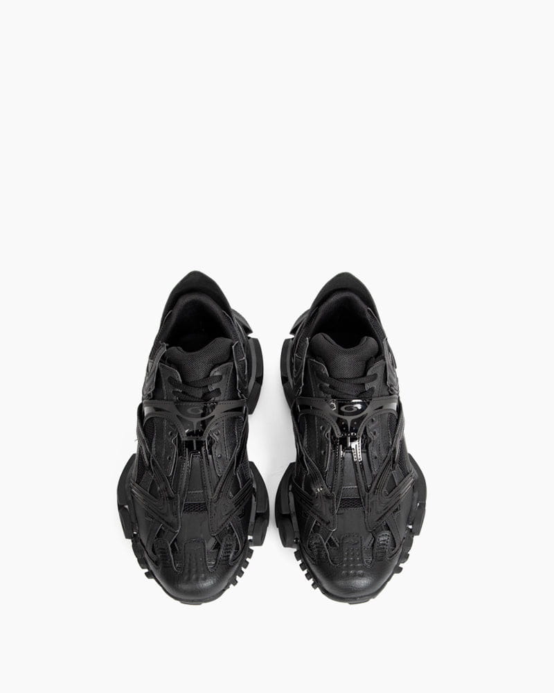Men's Sculptural Multi-Layered Streetwear Sneakers