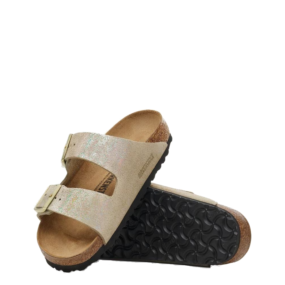 Arizona Shimmering Taupe Suede (Women)