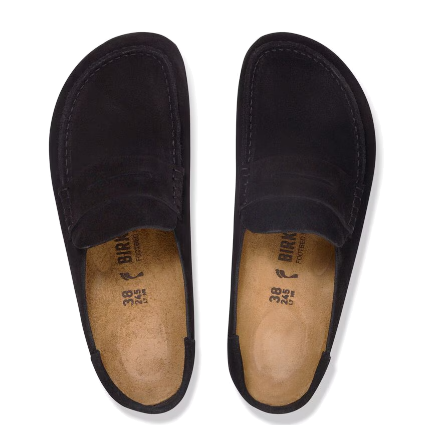 Naples Wrapped Black Suede (Women)