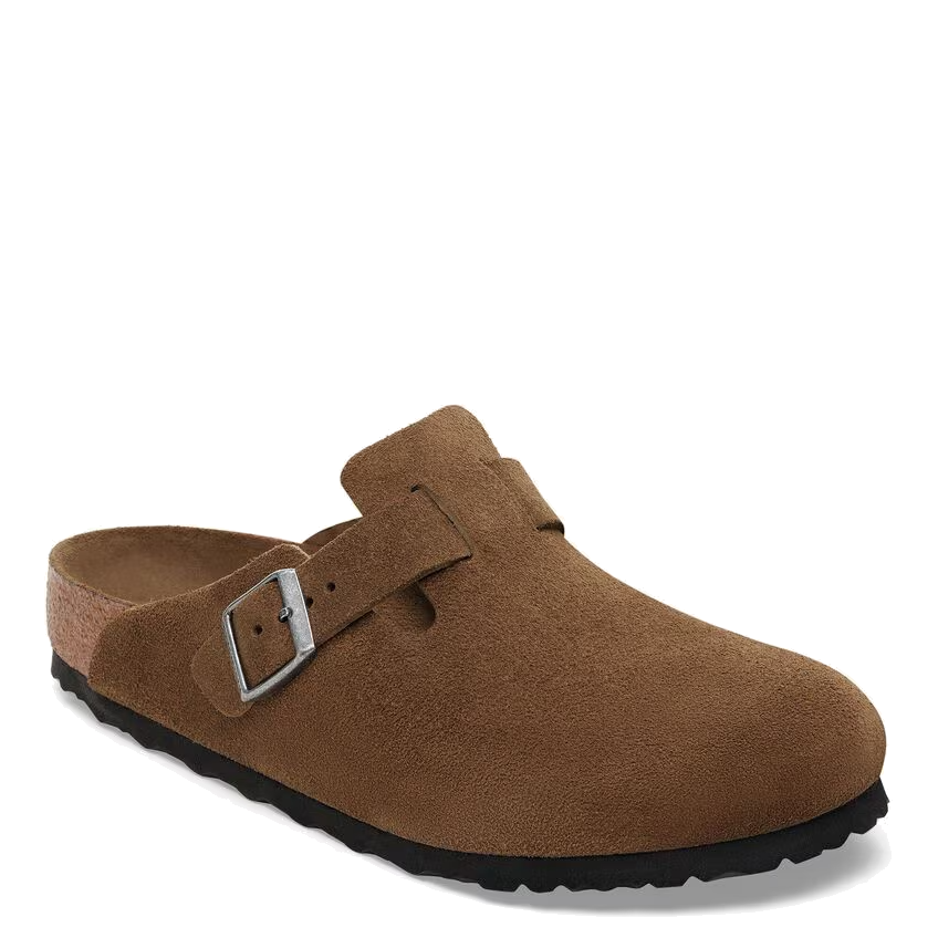 Boston Soft Footbed Dark Tea Suede (Women)