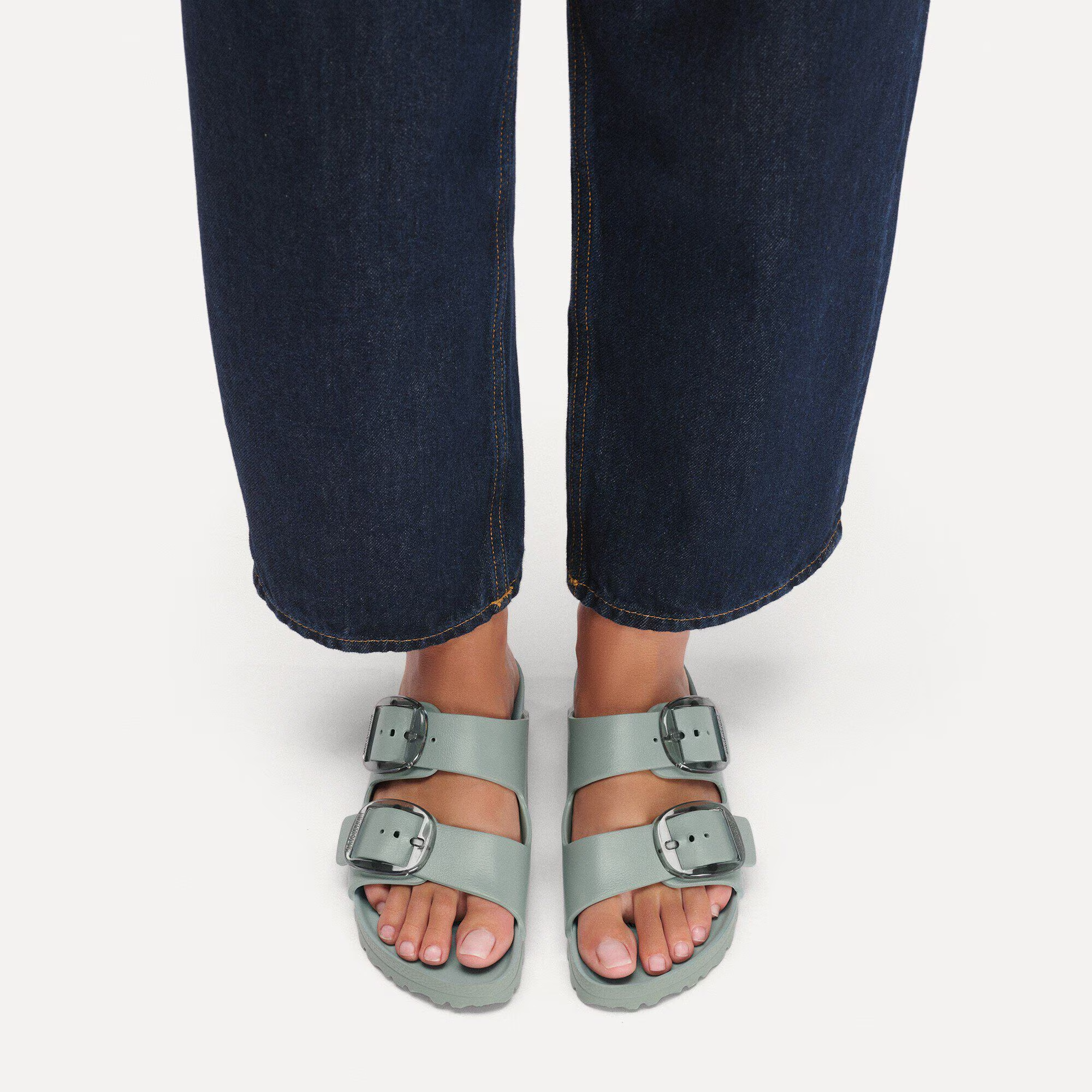 Arizona EVA Big Buckle Pure Sage (Women)
