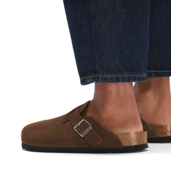 Boston Soft Footbed Suede Carafe Tonal (Women)