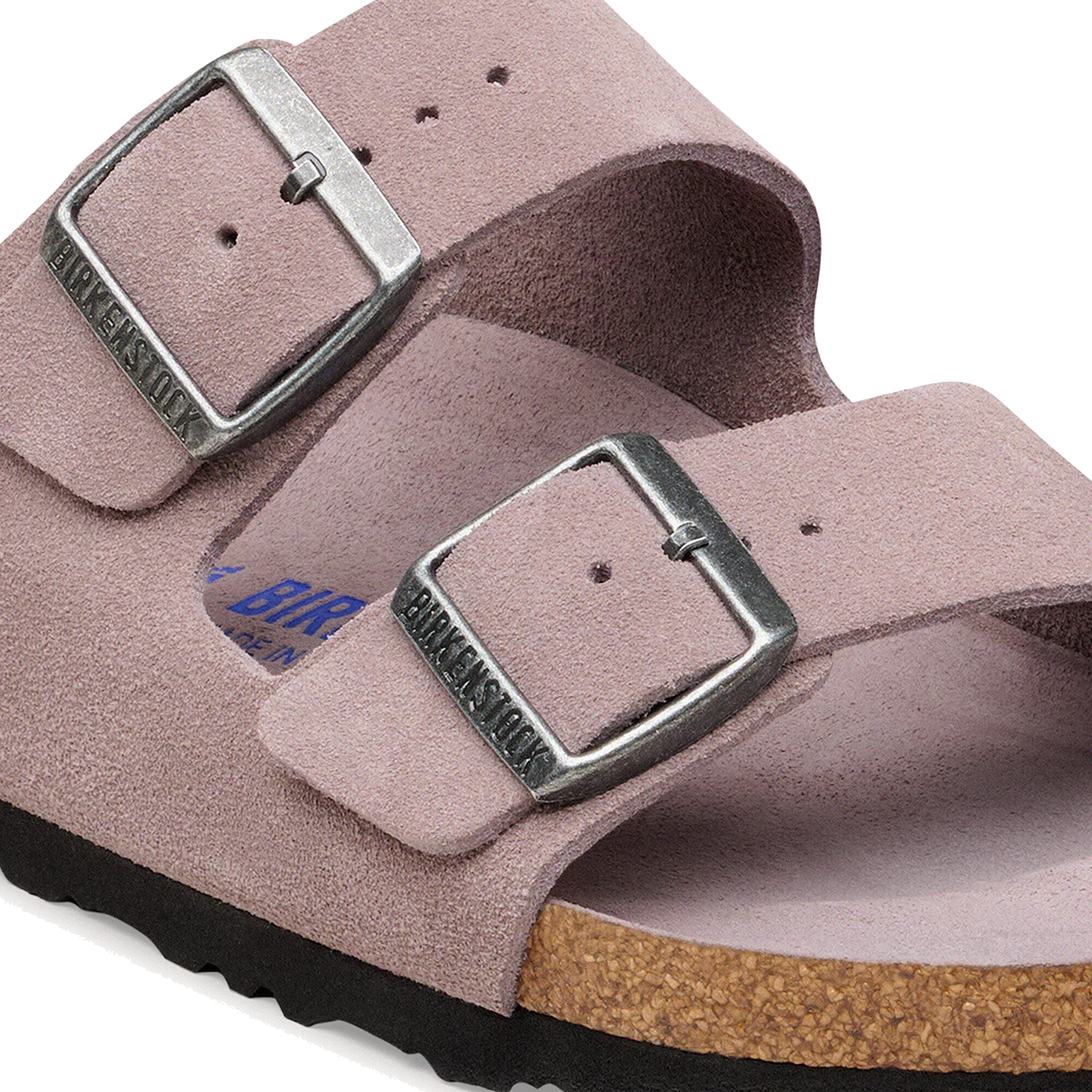 Arizona Soft Footbed Faded Purple Tonal Suede (Women)