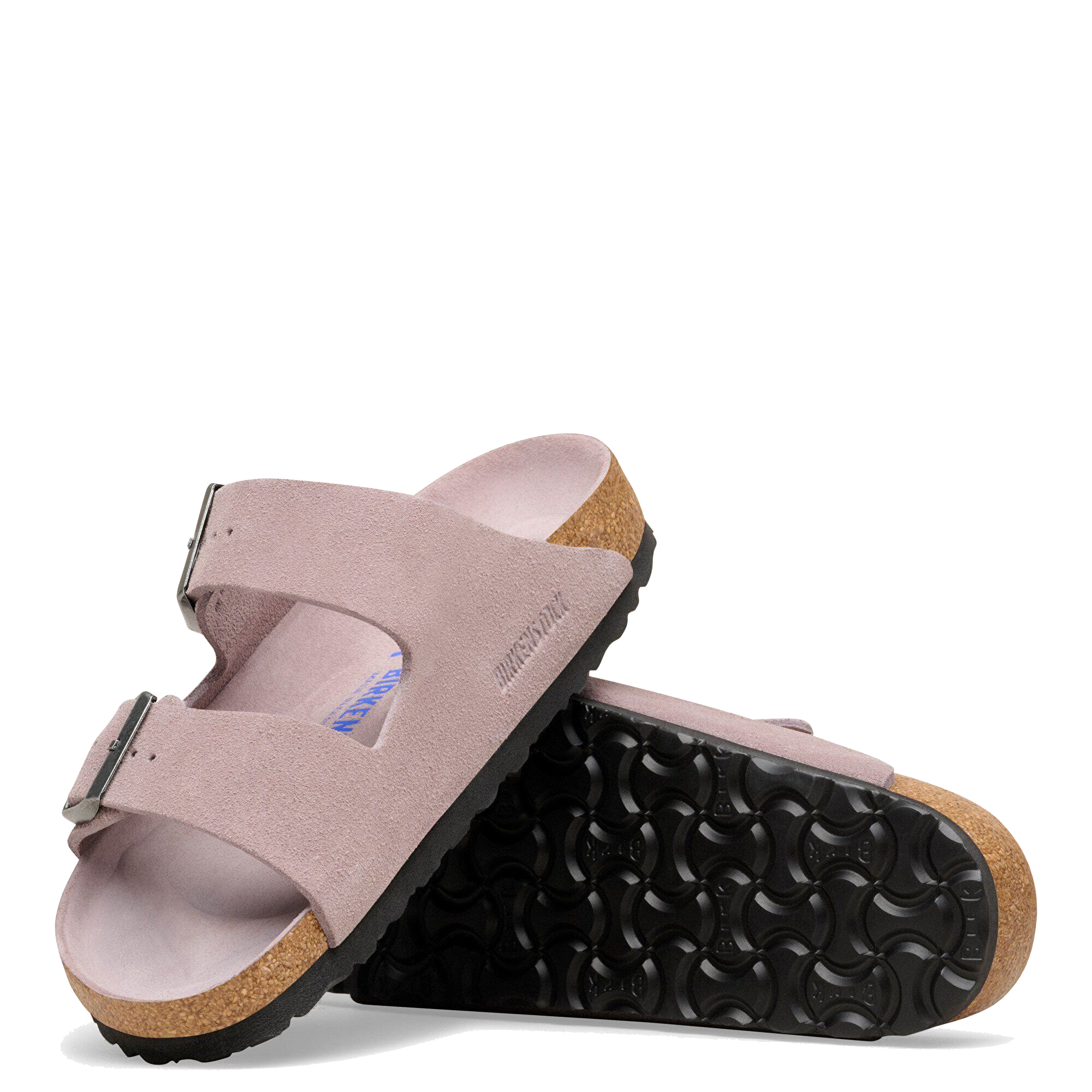 Arizona Soft Footbed Faded Purple Tonal Suede (Women)
