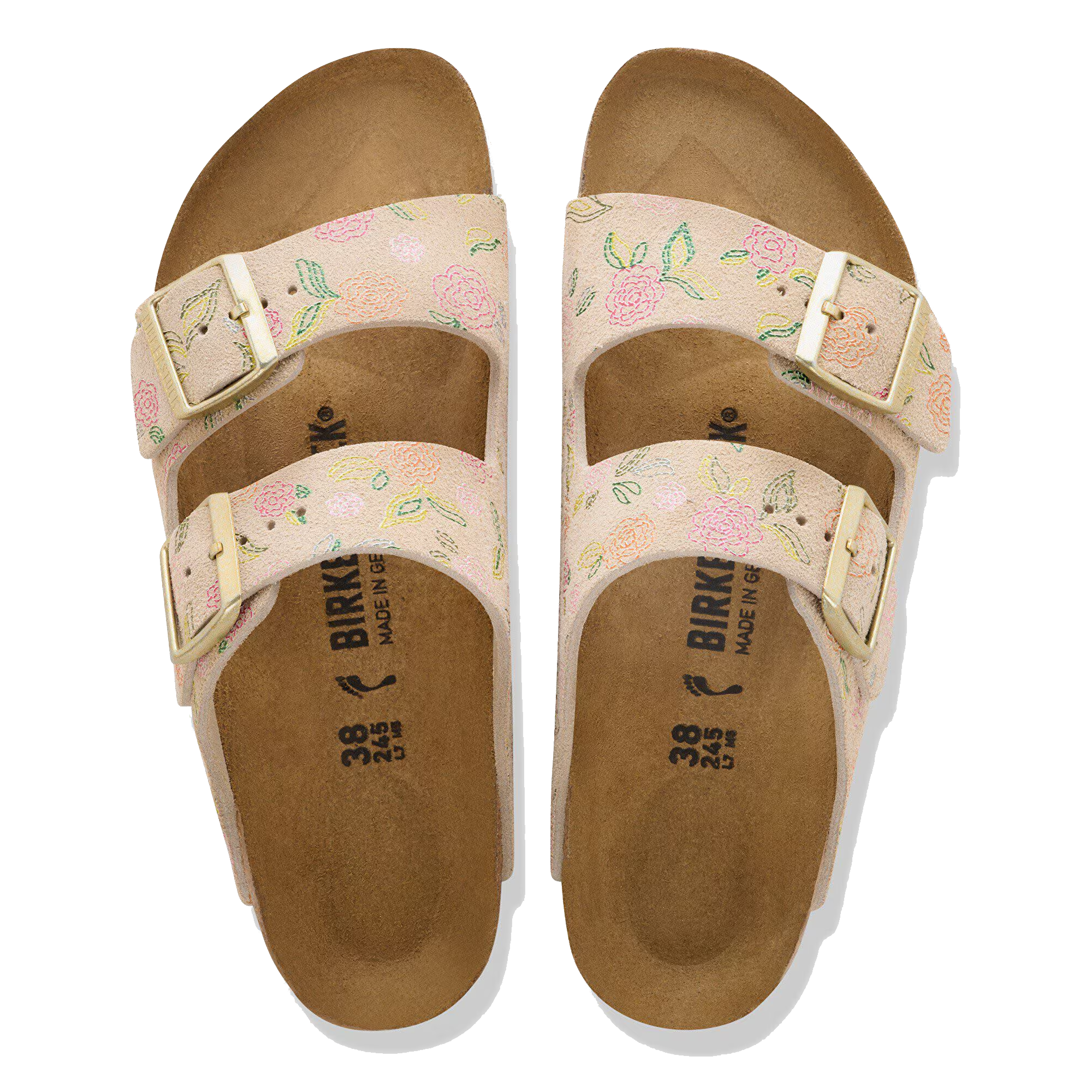 Arizona Sandcastle Flower Print Suede (Women)