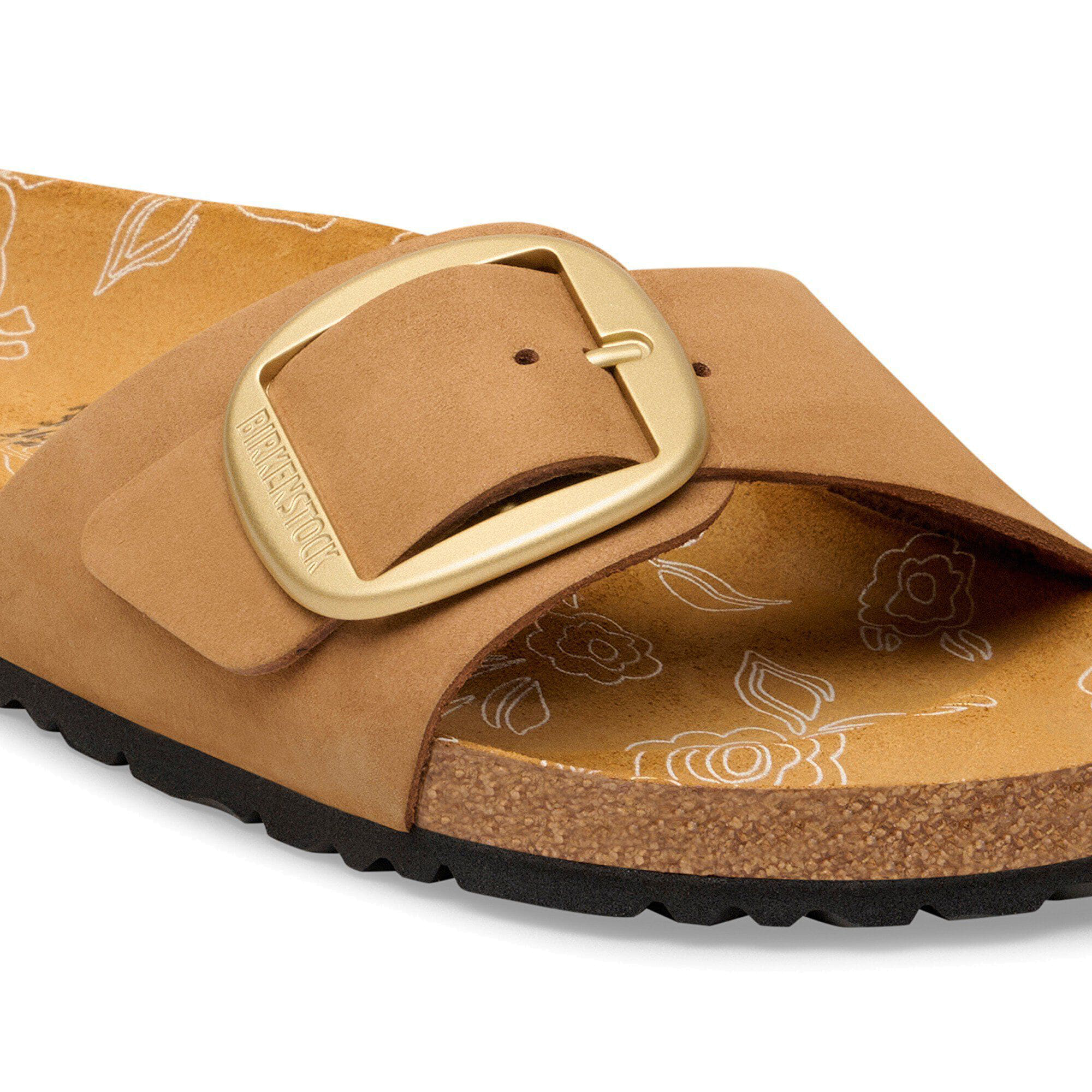 Madrid Big Buckle Nubuck Mink (Women)