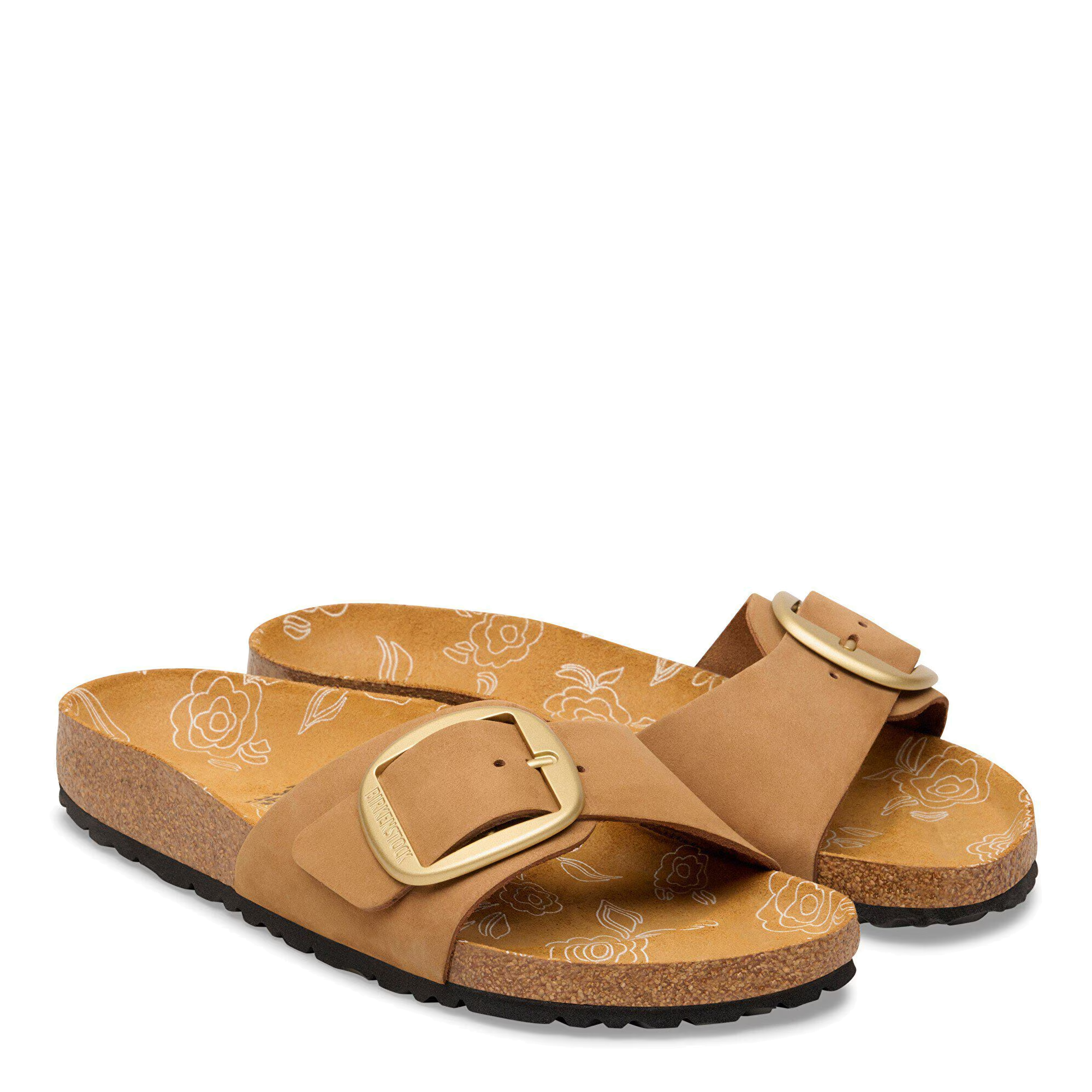 Madrid Big Buckle Nubuck Mink (Women)