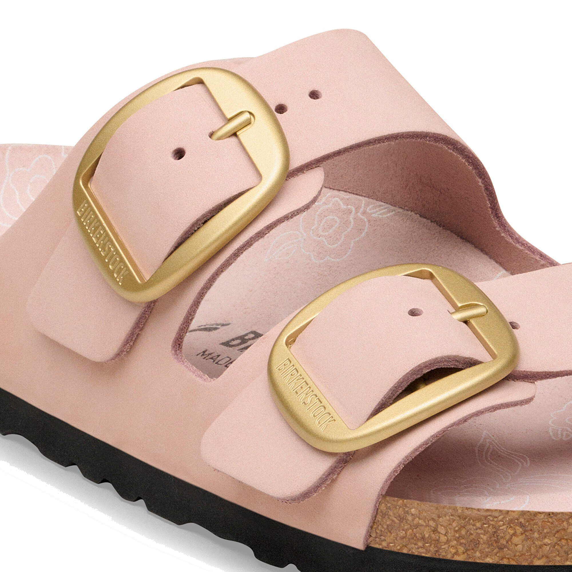 Arizona Big Buckle Soft Pink Nubuck (Women)