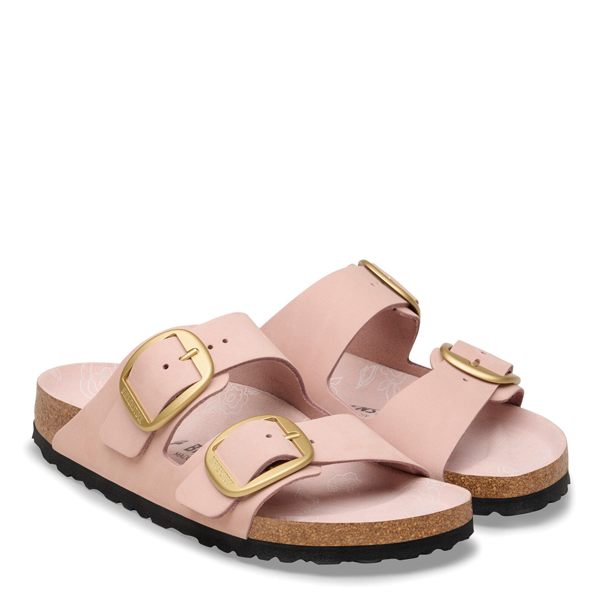 Arizona Big Buckle Soft Pink Nubuck (Women)
