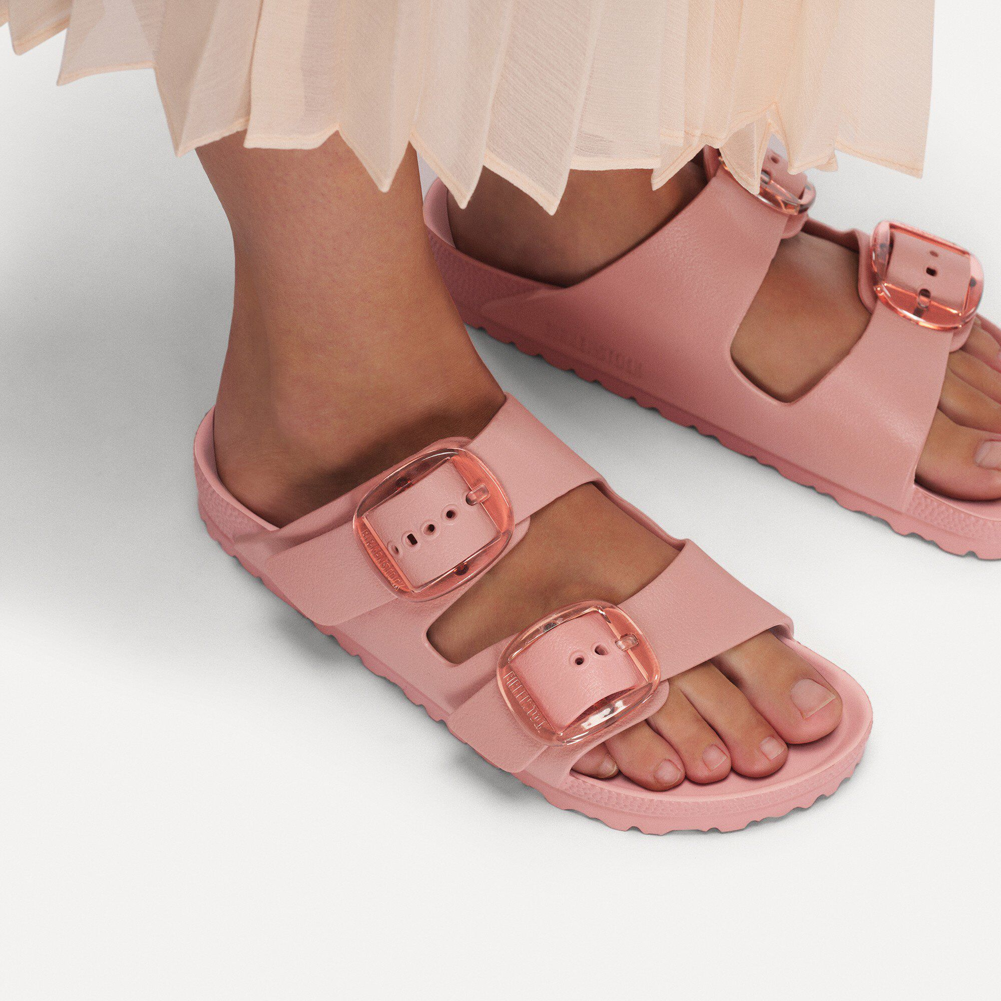 Arizona EVA Big Buckle Pink Clay (Women)