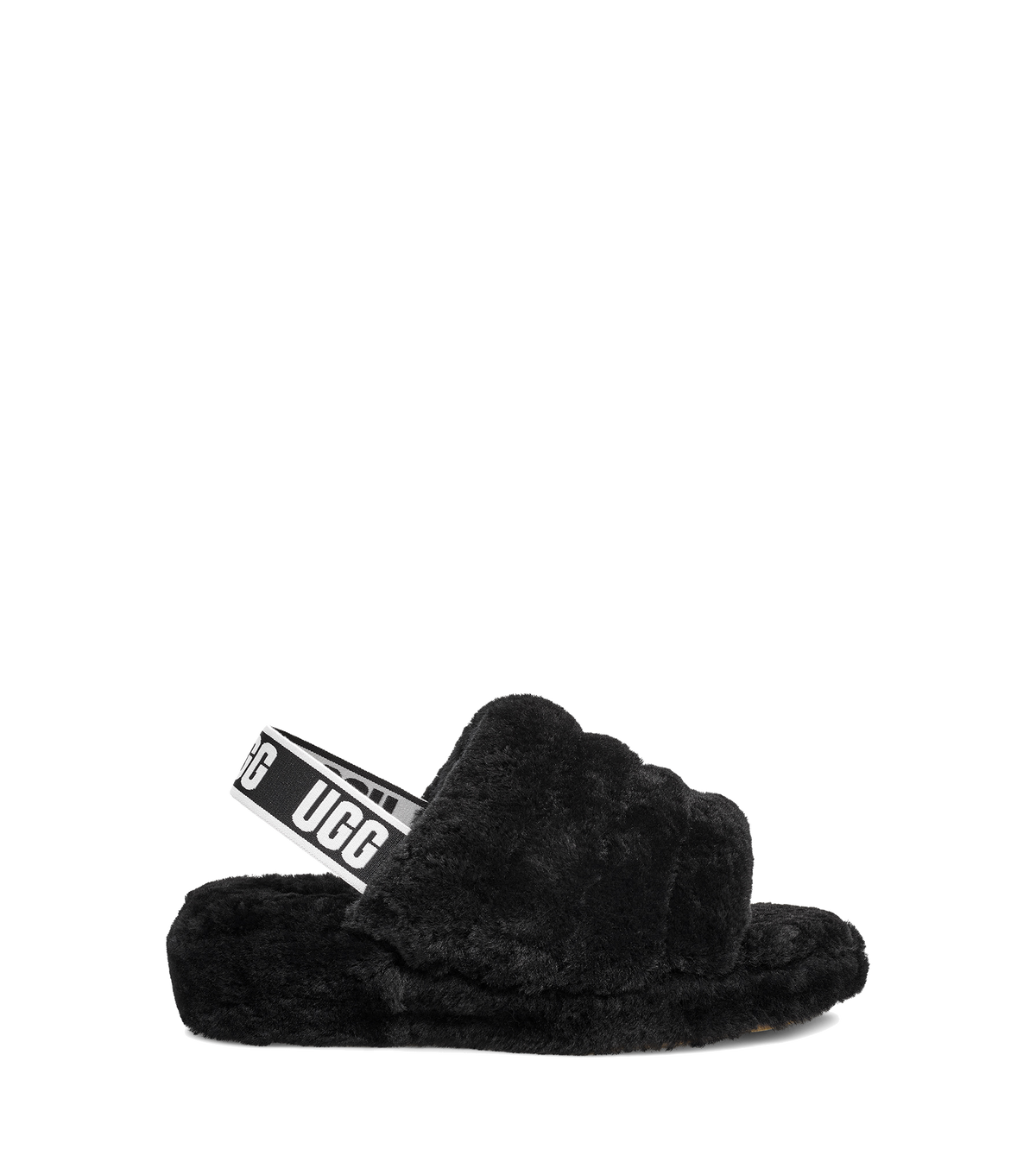 Fluff Yeah Slide Black (Women) - FINAL SALE