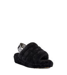 Fluff Yeah Slide Black (Women) - FINAL SALE