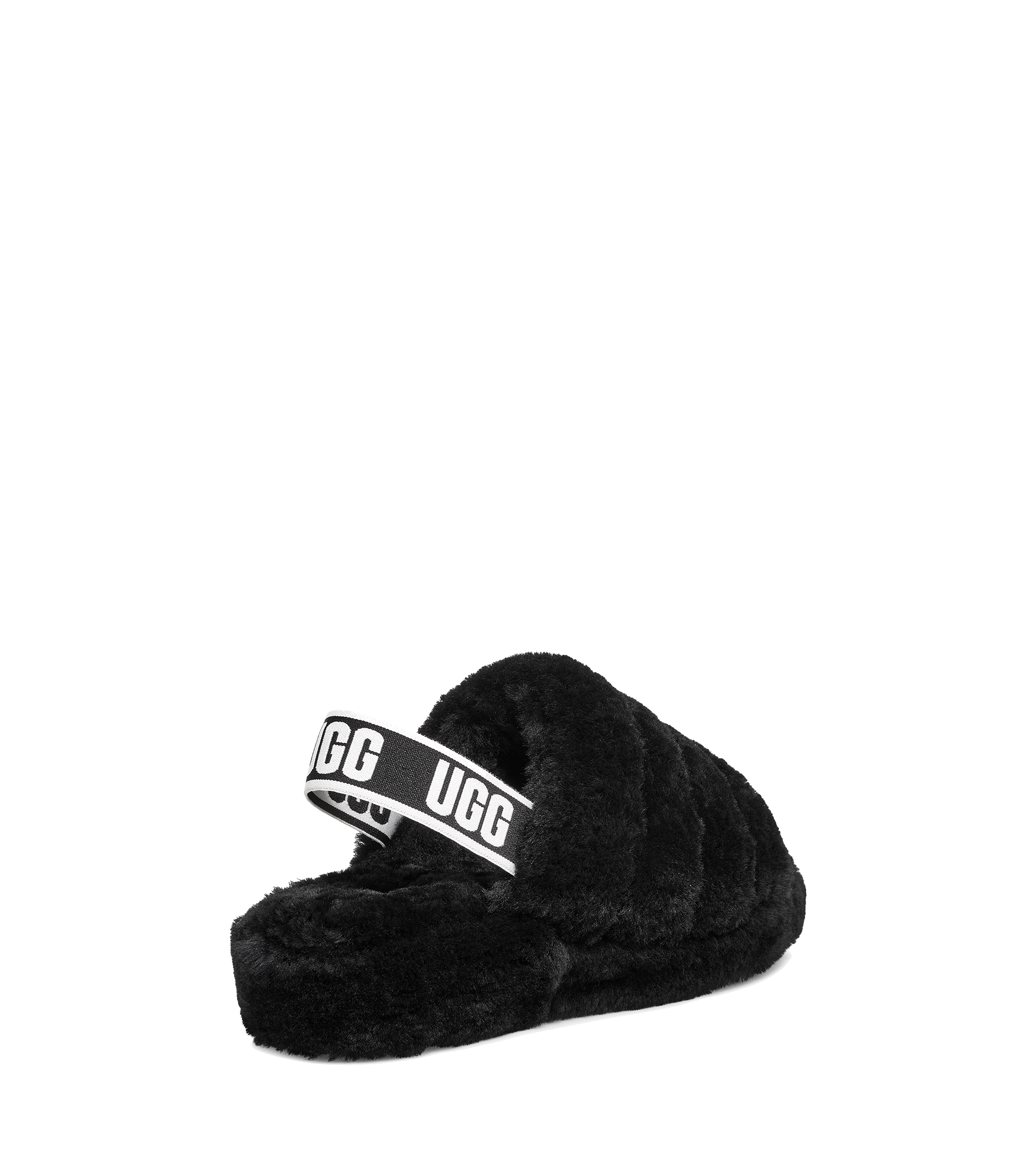 Fluff Yeah Slide Black (Women) - FINAL SALE