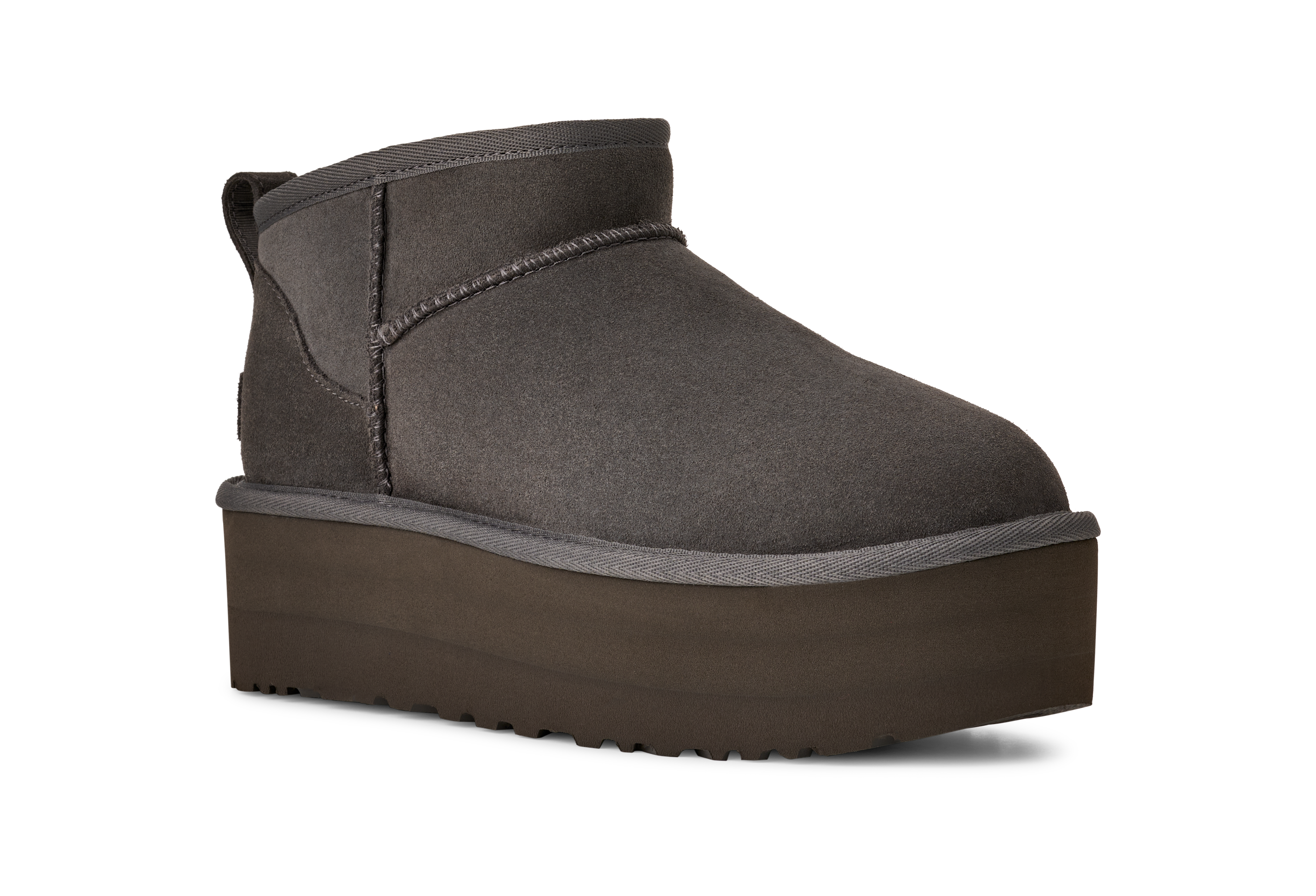 Classic Ultra Mini Platform Charcoal (Women)