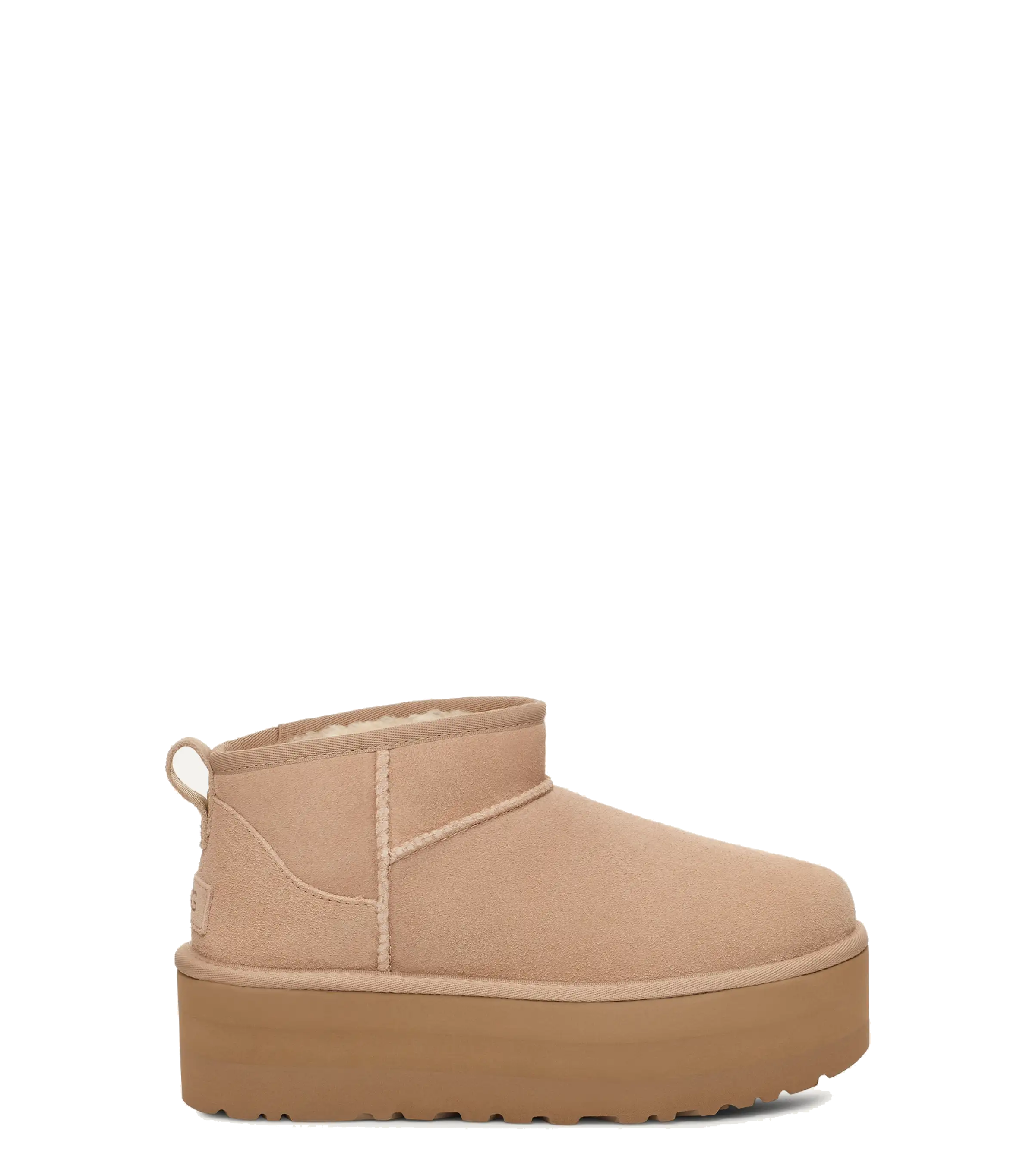 Classic Ultra Mini Platform Sand (Women)