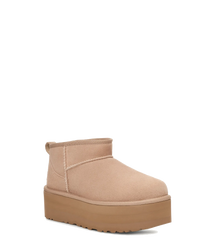 Classic Ultra Mini Platform Sand (Women)