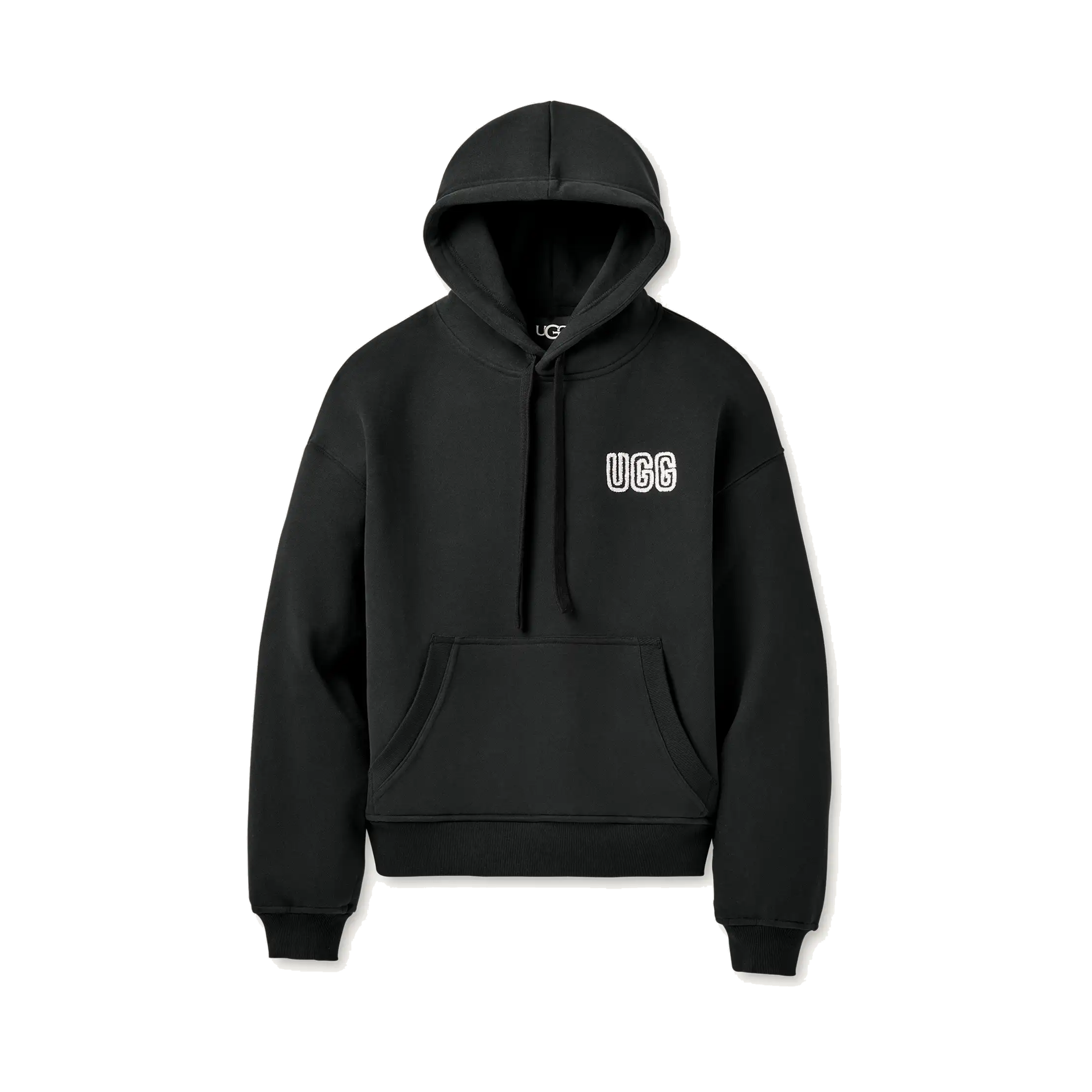 UGG Logo Hoodie Black