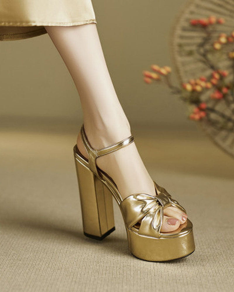 Women's Heloise 120 Leather Platform Sandals