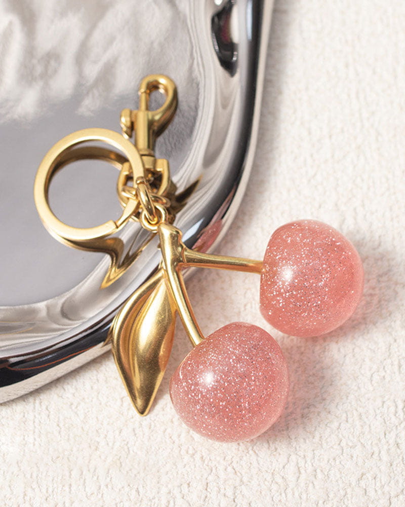 Cherry Bag Charm