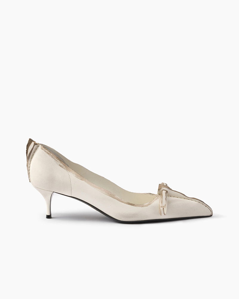 Women's Antique Leather Pumps