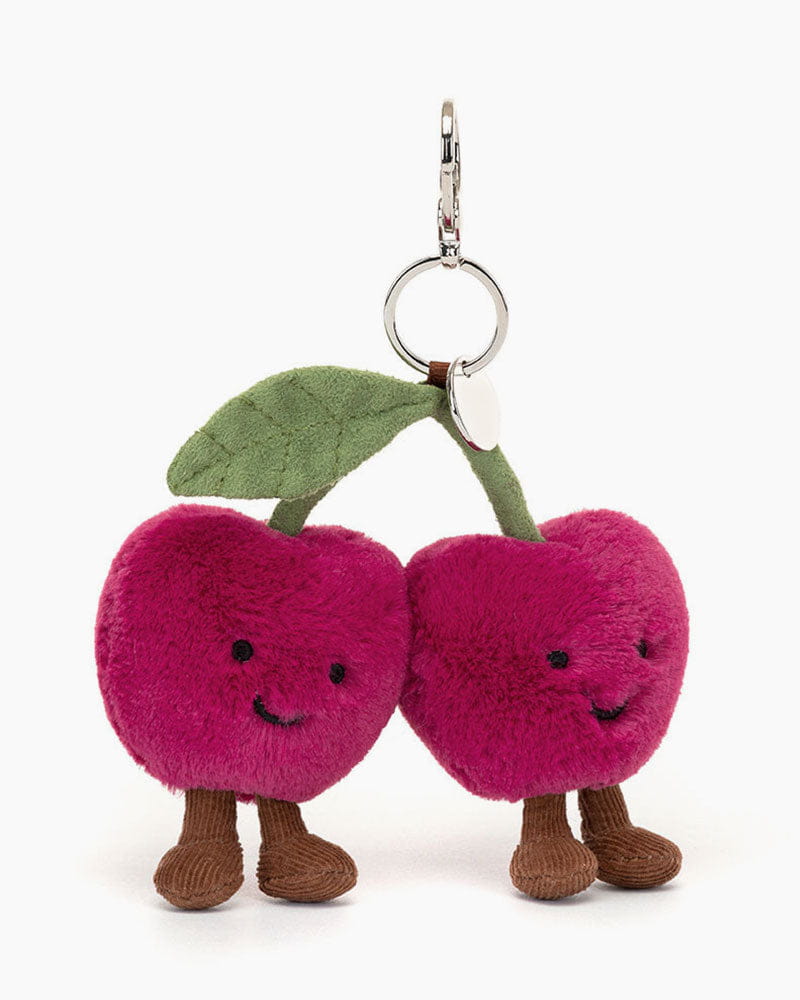 Pink Cherry doll Bag Charm