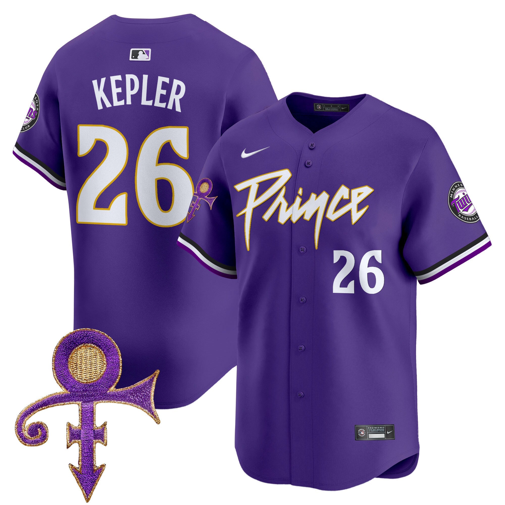 MIN Prince Patch Vapor Premier Limited Jersey V4 - All Stitched
