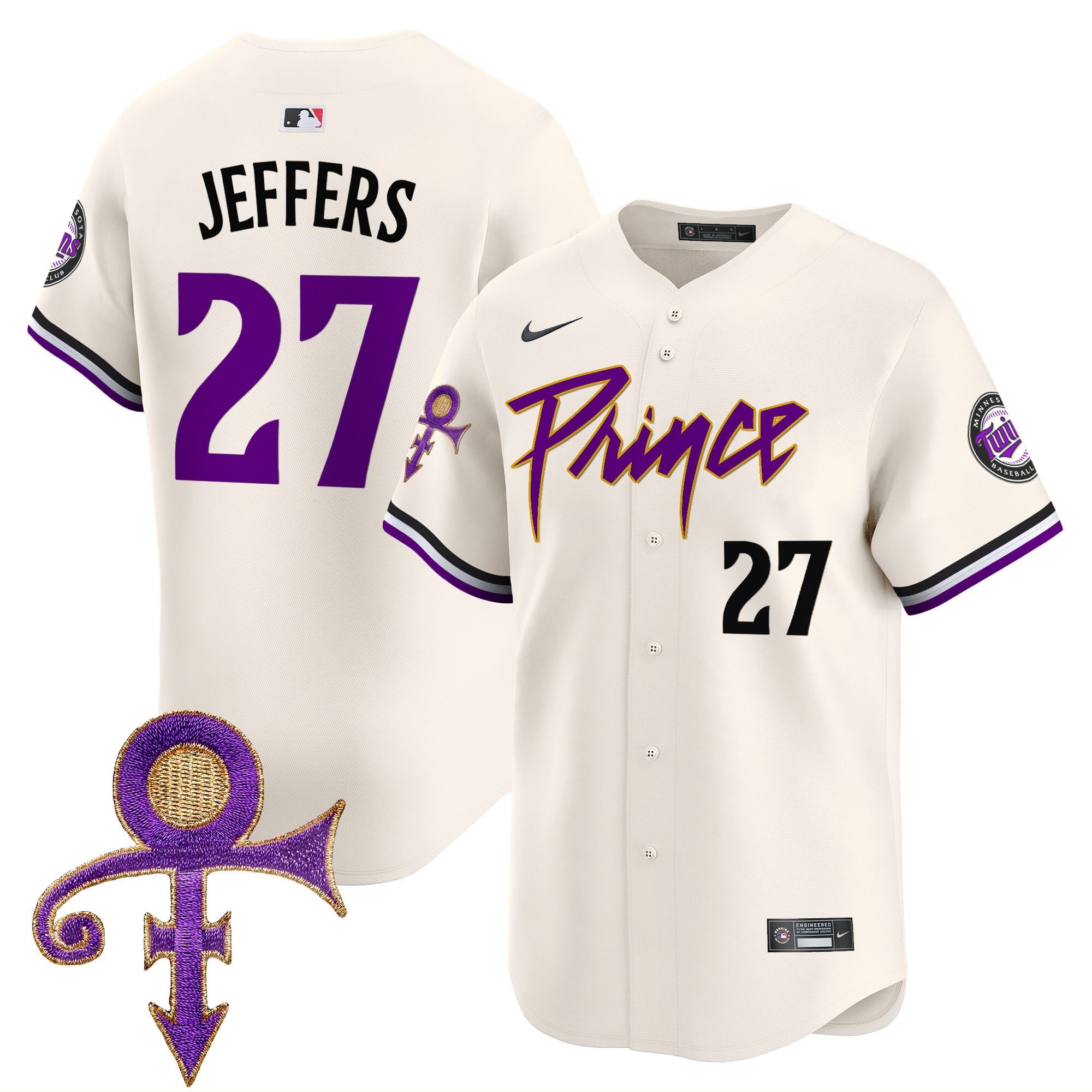 MIN Prince Patch Vapor Premier Limited Jersey V4 - All Stitched