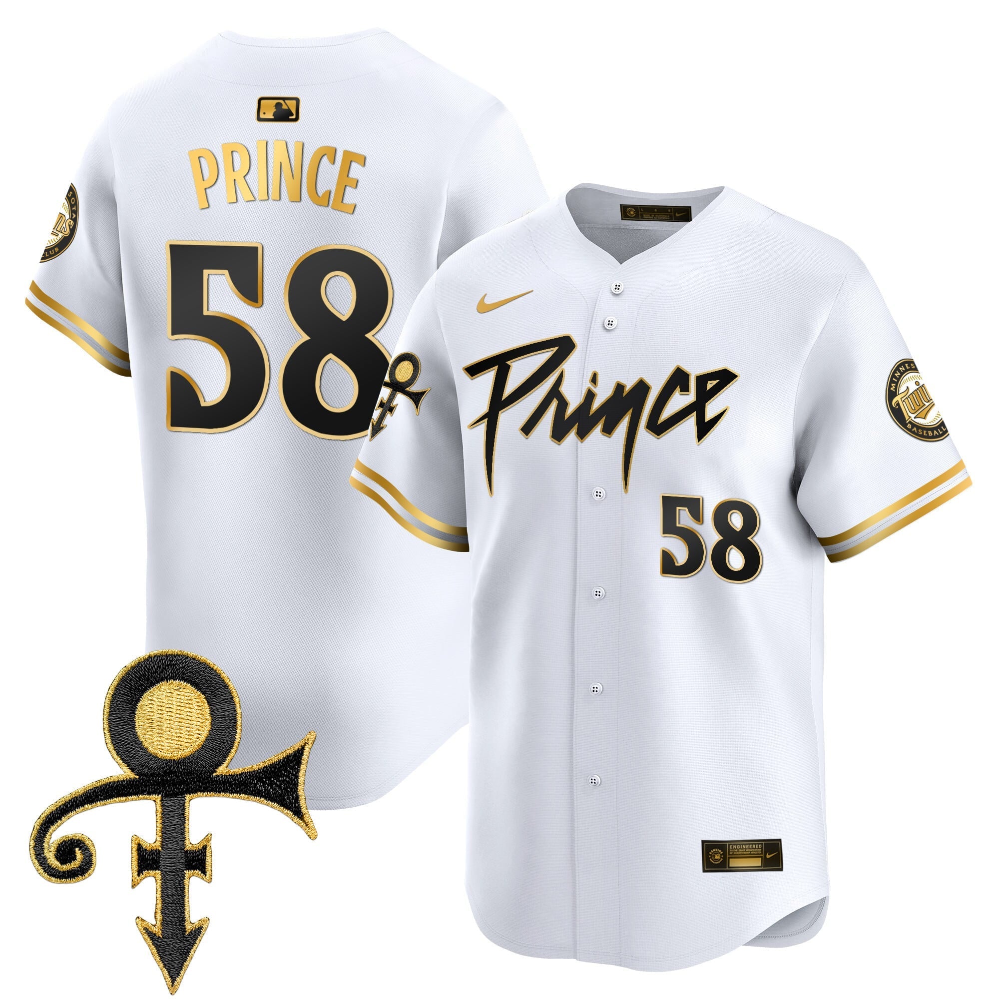 MIN Prince Patch Vapor Premier Limited Jersey V4 - All Stitched