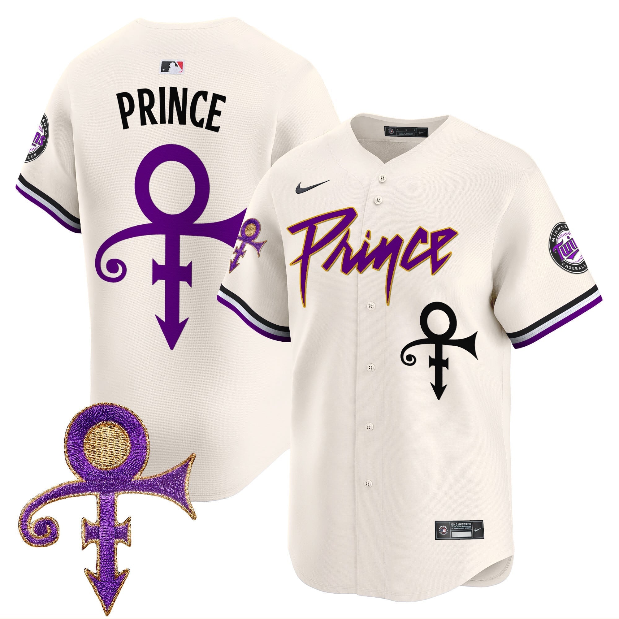 MIN Prince Patch Vapor Premier Limited Jersey V4 - All Stitched