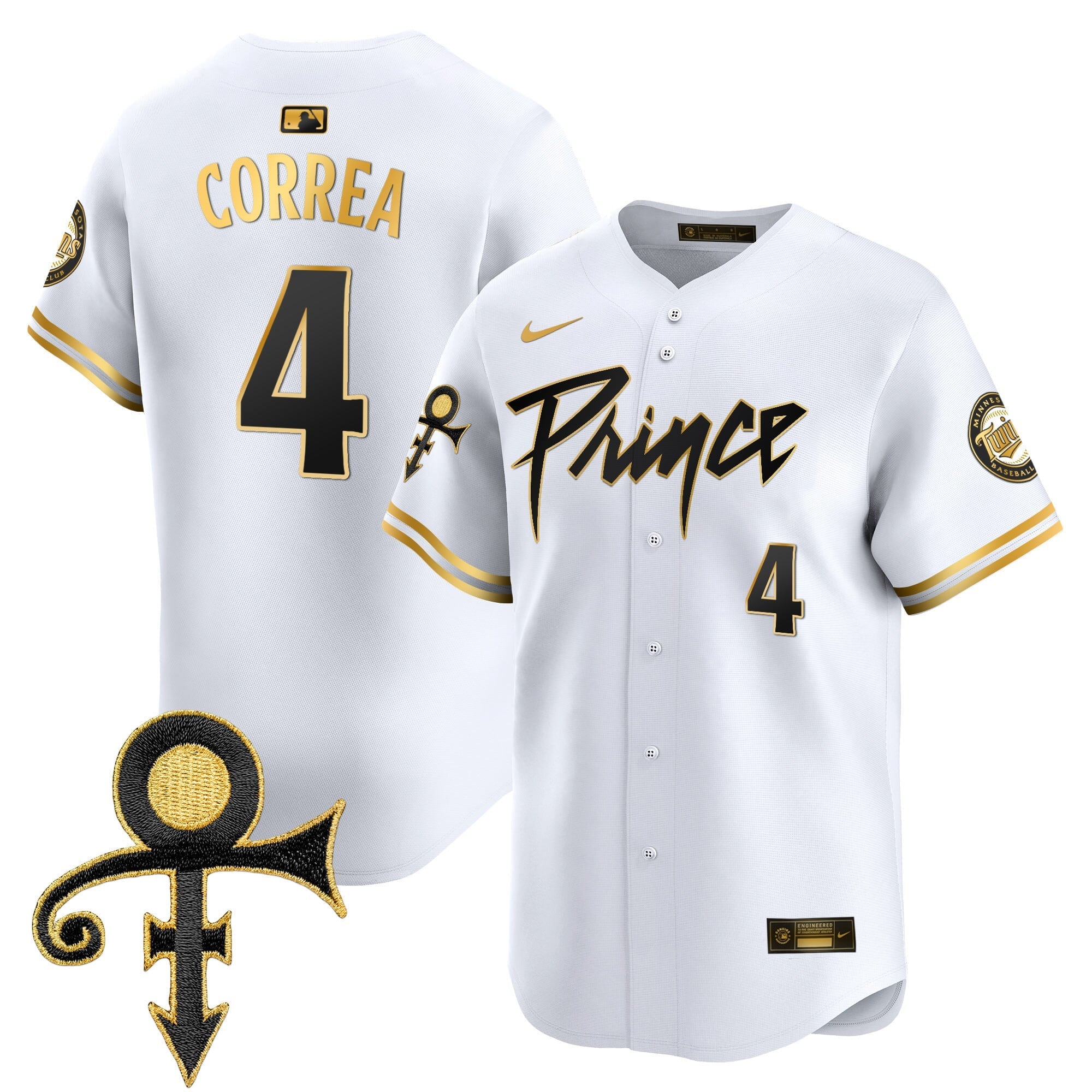 MIN Prince Patch Vapor Premier Limited Jersey V4 - All Stitched