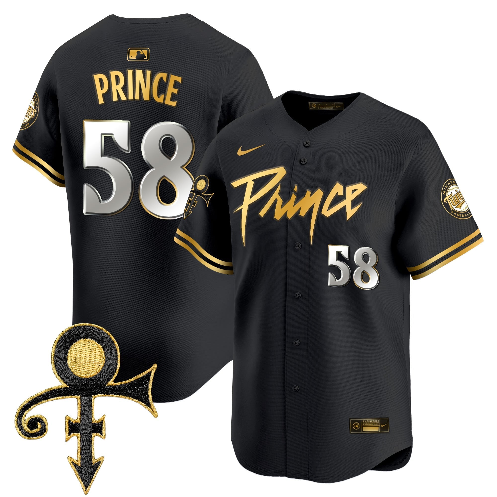 MIN Prince Patch Vapor Premier Limited Jersey V4 - All Stitched