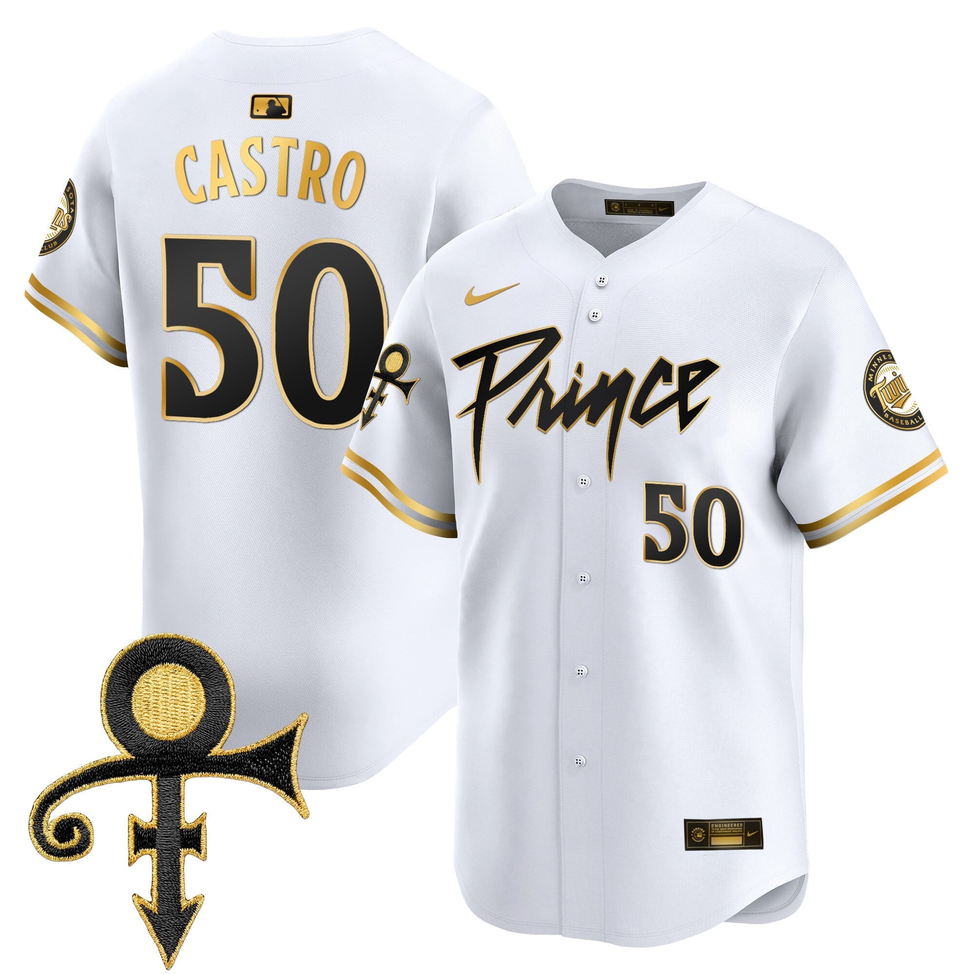 MIN Prince Patch Vapor Premier Limited Jersey V4 - All Stitched