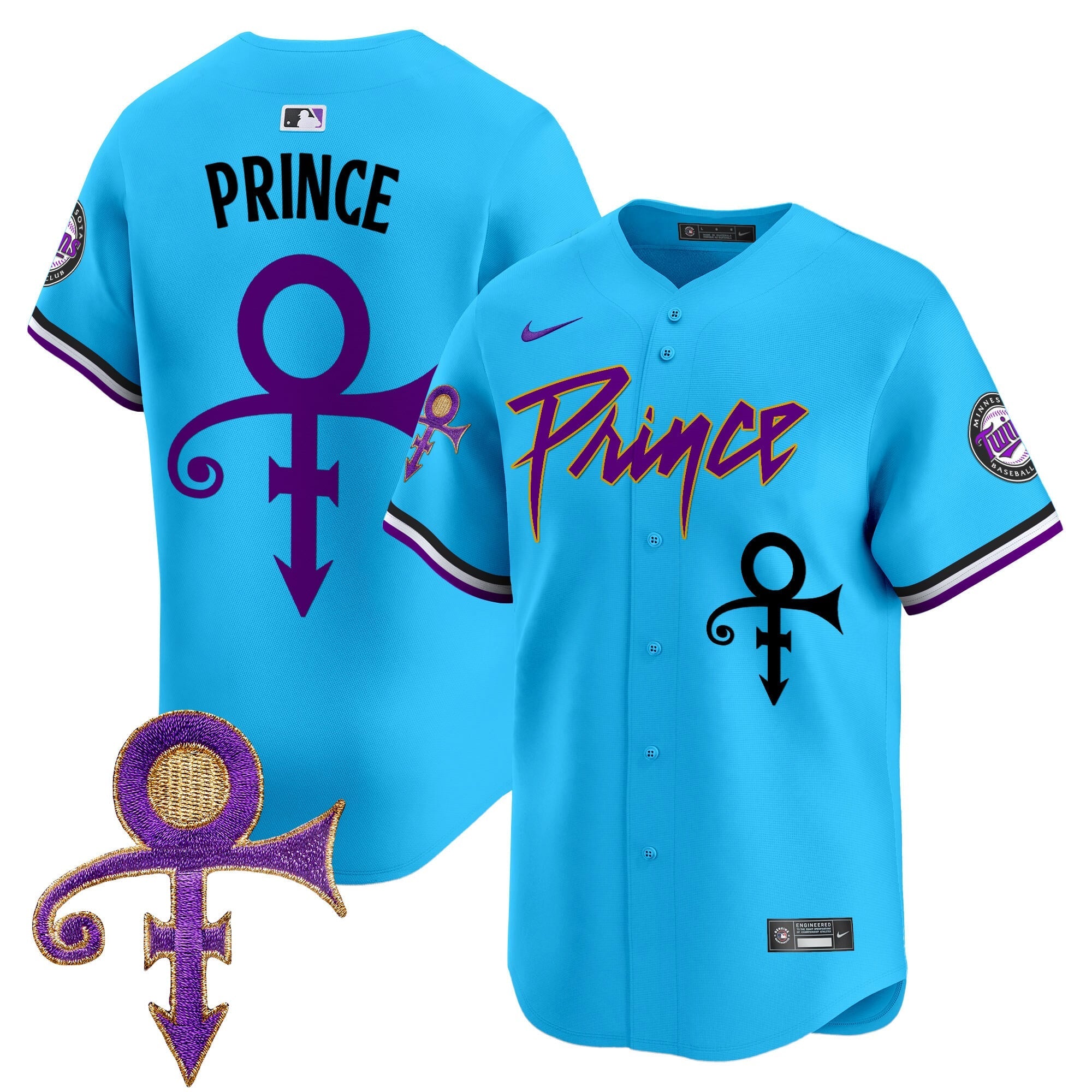 MIN Prince Patch Vapor Premier Limited Jersey V4 - All Stitched