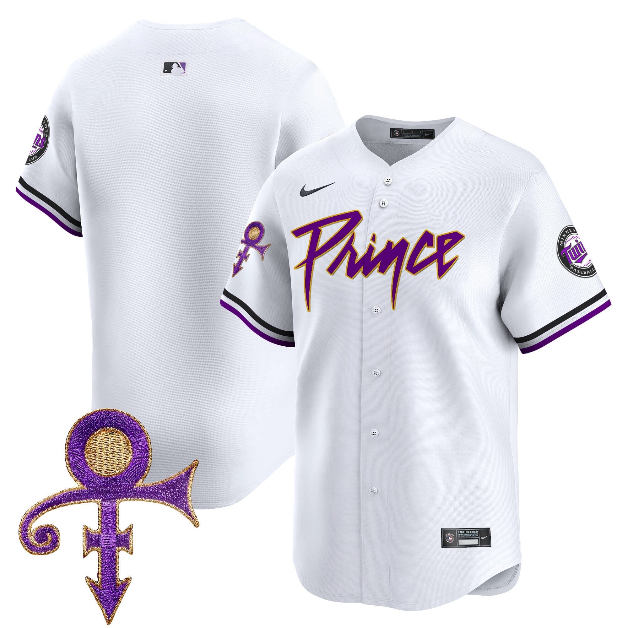 MIN Prince Patch Vapor Premier Limited Jersey V4 - All Stitched